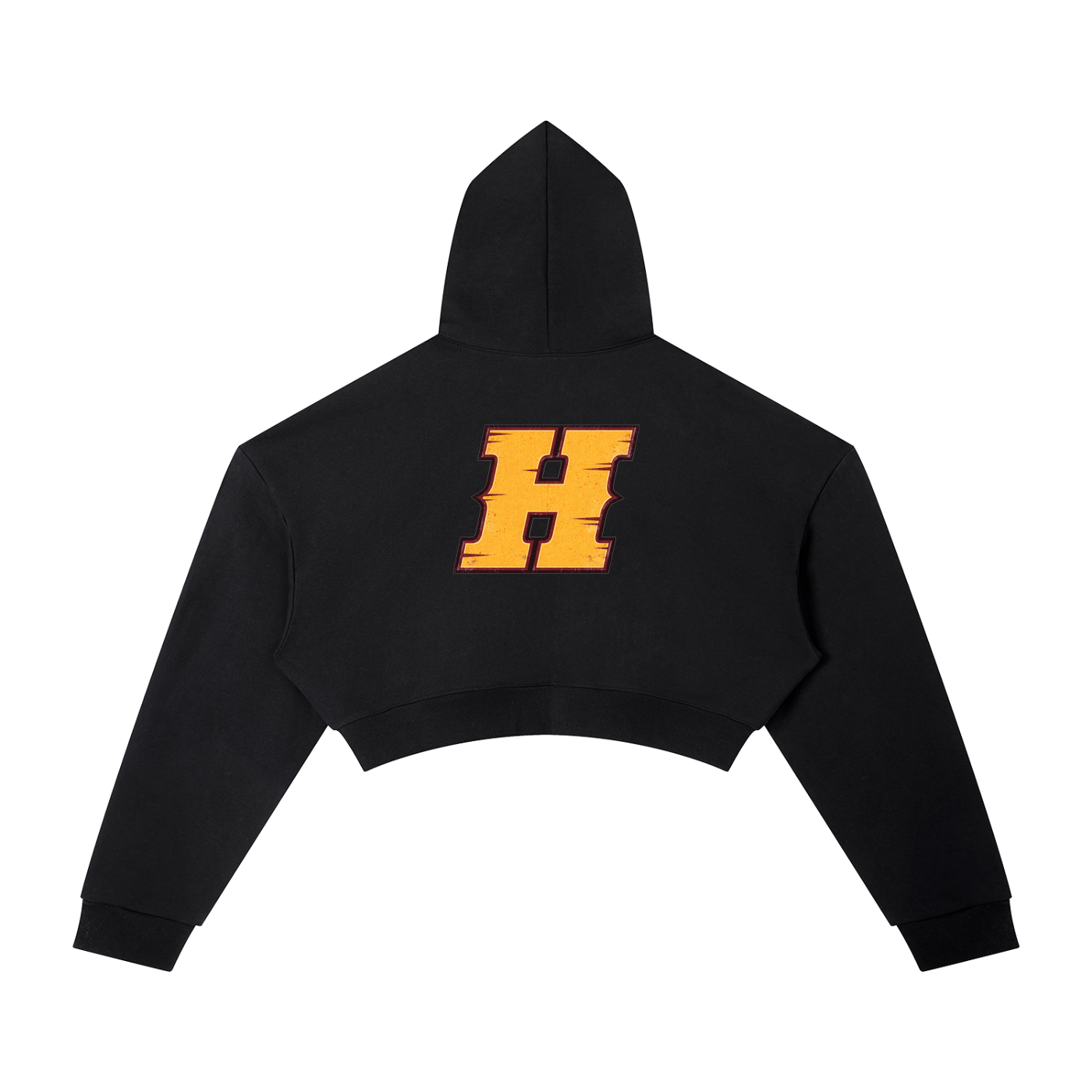 Womens Hitman Cropped Hoodie