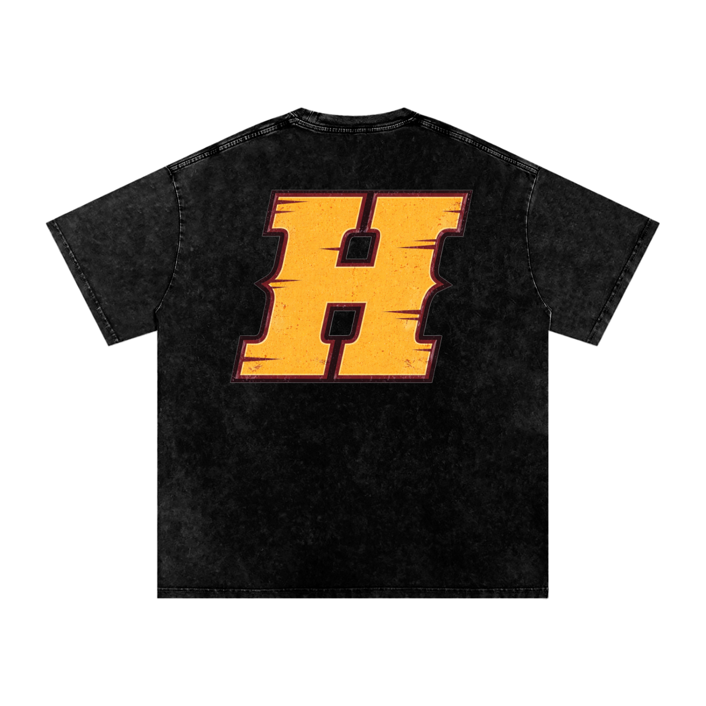 Hitman Snow Washed Oversized Cotton T-Shirt