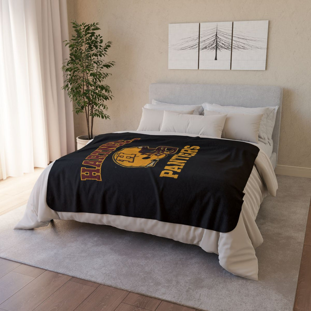 Hartnell Panthers Football Fleece Sherpa Blanket - Cozy Team Throw